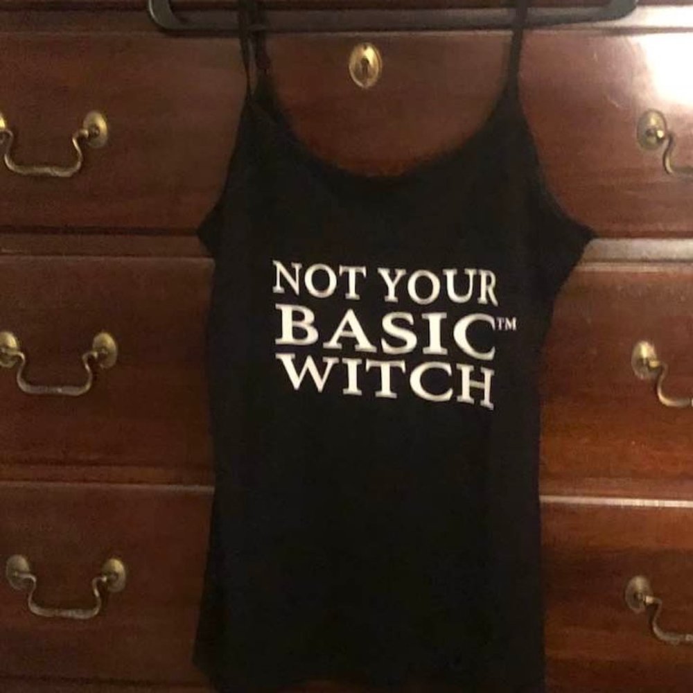 Not Your Basic Witch Sleeveless Top - image 1